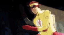 Kid Flash Cw Cartoon GIF - Kid Flash Cw Cartoon GIFs