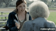 Betty White Snickers GIF