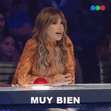 Muy Bien Flor Peña GIF - Muy Bien Flor Peña Got Talent Argentina GIFs