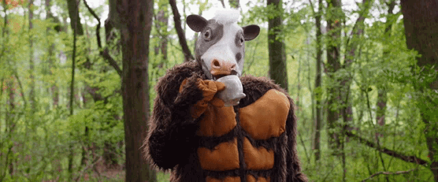 Cacacoon Coffee Drinking Cow GIF Cacacoon Coffee Drinking Cow Coffee Discover Share GIFs