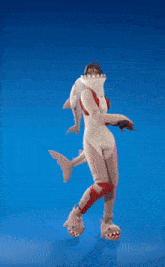 Shark Shark Girl GIF - Shark Shark Girl Fortnite GIFs