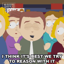 I Think Its Best We Try To Reason With It Stephen Stotch GIF - I Think Its Best We Try To Reason With It Stephen Stotch South Park GIFs