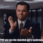Skurdish Skurdish Girl GIF - Skurdish Skurdish Girl Eyebrows GIFs