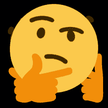 Emoji Thinking GIF