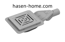 a hasen-home.com advertisement with a drain