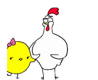 Chicken Bro Chicken Sticker - Chicken Bro Chicken Chick Stickers
