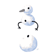 sonjanein snowman snow winter holidays