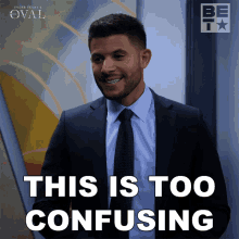 This Is Too Confusing Allan GIF - This Is Too Confusing Allan The Oval GIFs