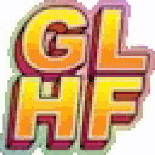 mixer glhf good luck have fun logo
