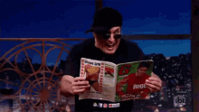 Reading Excited GIF - Reading Excited Happy GIFs