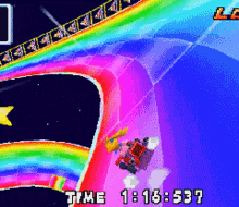 Ravecore Scenecore Rainbow Mario Peach Race Rainbowroad GIF - Ravecore Scenecore Rainbow Mario Peach Race Rainbowroad GIFs