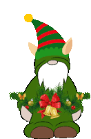 Elf Christmas Sticker - Elf Christmas Gnome Stickers