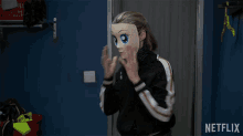 Surprised Whats Going On GIF - Surprised Whats Going On Anime Mask GIFs