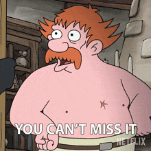 You Can'T Miss It King Zøg GIF - You Can'T Miss It King Zøg Disenchantment GIFs