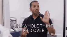 the whole thing iced over david blaine ascension the whole thing froze it iced over