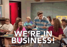 Were In Business Back To Business GIF