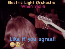 elo mik kaminski electric light orchestra violin jeff lynne