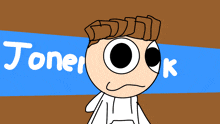a cartoon character with the name joner ok written on the bottom