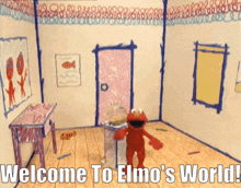 Sesame Street Elmos World GIF - Sesame Street Elmos World Welcome To Elmos World GIFs