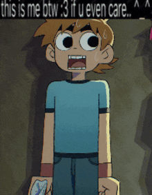 Scott Pilgrim This Is Me Btw If You Even Care GIF - Scott Pilgrim This Is Me Btw If You Even Care GIFs