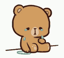 Sad Bear Cry GIF - Sad Bear Cry Tear GIFs