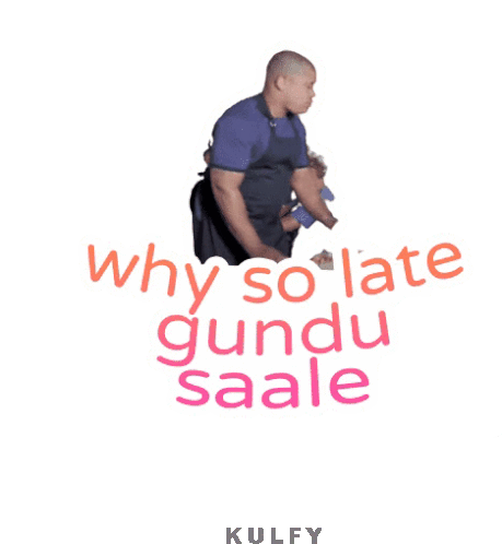 Why So Late Gundu Saale Sticker Sticker - Why So Late Gundu Saale Sticker So Late Stickers
