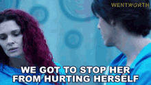 We Got To Stop Her From Hurting Herself Bea Smith GIF