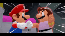 Smg4 Mario GIF - Smg4 Mario Fighting GIFs