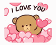 Bear I Love You GIF - Bear I Love You Hearts GIFs