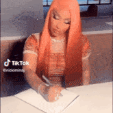 Nicki Writing Nicki Minaj GIF - Nicki Writing Nicki Nicki Minaj GIFs