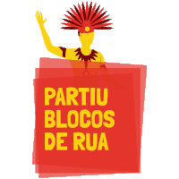 Partiu Blocos De Rua Sticker - Partiu Blocos De Rua Começou O Carnaval Stickers