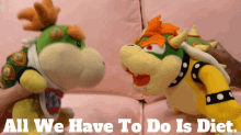 Sml Bowser Junior GIF - Sml Bowser Junior All We Have To Do Is Diet GIFs