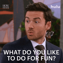 What Do You Like To Do For Fun Charlie GIF - What Do You Like To Do For Fun Charlie How I Met Your Father GIFs