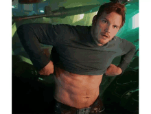 Chris Pratt Shirtless GIF - Chris Pratt Shirtless Mindblown GIFs