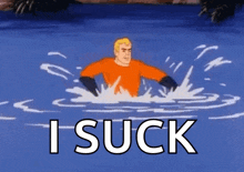 Aquaman Cant Swim GIF - Aquaman Cant Swim Help GIFs