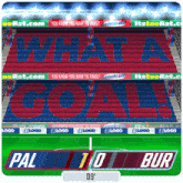 Crystal Palace F.C. (1) Vs. Burnley F.C. (0) First Half GIF - Soccer Epl English Premier League GIFs