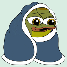 Hoppy The Frog GIF - Hoppy The Frog Hoppy Blanket GIFs