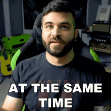 At The Same Time Andrew Baena GIF - At The Same Time Andrew Baena Simultaneously GIFs