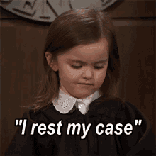 Rest My Case I Rest My Case GIF - Rest My Case I Rest My Case Judging You GIFs