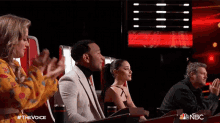 Clapping Ariana Grande GIF - Clapping Ariana Grande John Legend GIFs