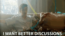 I Want Better Discussions I Want To Better Talks GIF - I Want Better Discussions I Want To Better Talks I Want Better Conversations GIFs