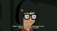 Tina Attention GIF - Tina Attention Bobs Burgers GIFs