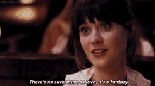 New Girl Theres No Such Thing As Love GIF - New Girl Theres No Such Thing As Love GIFs