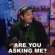 Are You Asking Me The Dickeydines Show GIF - Are You Asking Me The Dickeydines Show Did You Ask Me A Question GIFs