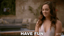 Have Fun Samantha Larusso GIF - Have Fun Samantha Larusso Mary Mouser GIFs