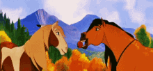 Spirit Horse Love GIF - Spirit Horse Love Disney Couple GIFs