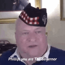 Scottie Mcclue Phillip GIF - Scottie Mcclue Phillip You Are The Governor GIFs