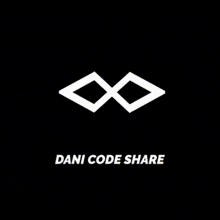 a black background with a rainbow colored infinity symbol