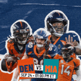 Miami Dolphins Vs. Denver Broncos Pre Game GIF - Nfl National Football League Football League GIFs