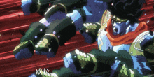 star platinum from jojo 's bizarre adventure is being attacked by another character